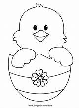 Easter Chick Coloring Chicks Pages Colouring Drawing Printable Bunny Sheets Spring Kids Chicken Crafts Pattern Cute Templates Activities Clipart Printables sketch template