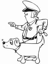 Coloring Pages Police Play Doh Policeman Printable Dog Book Kids College Dogs Getcolorings Choose Board sketch template