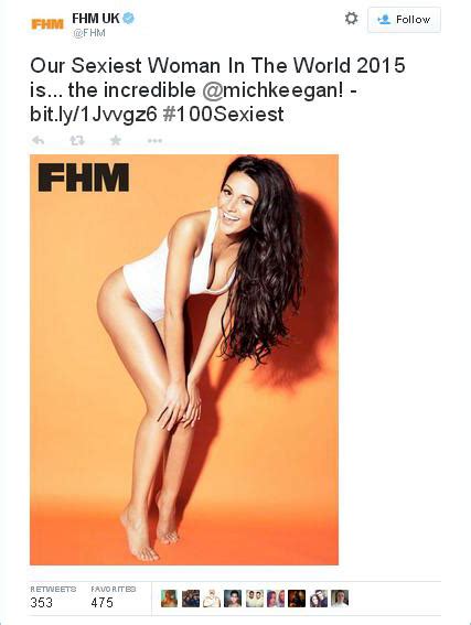 Michelle Keegan Becomes The Sexiest Woman In The World Fhm Magazine