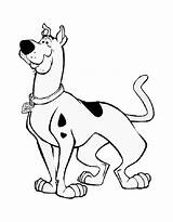 Scooby Doo Coloring Pages Kids Print Color sketch template