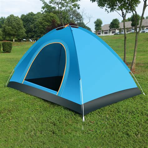 ironrain camping  person waterproof tent beach play tents ironsnow