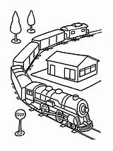Train Coloring Toy Electric Railroad Set Pages Colorluna Color Getdrawings Printable Colouring Kids Getcolorings sketch template