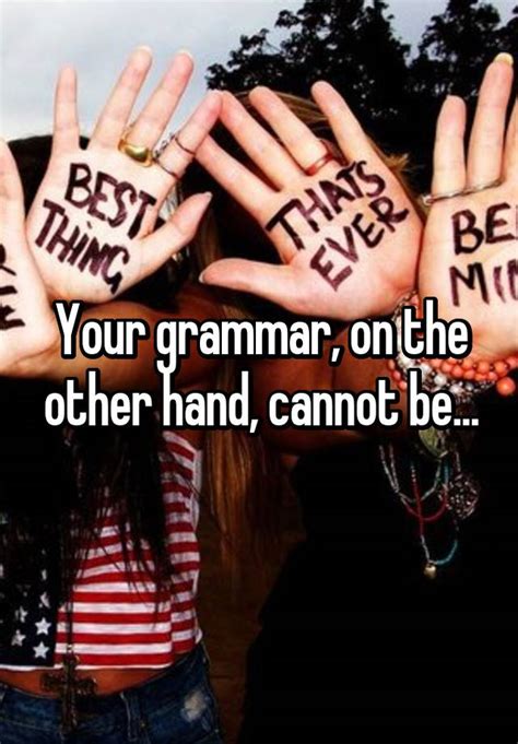 grammar    hand