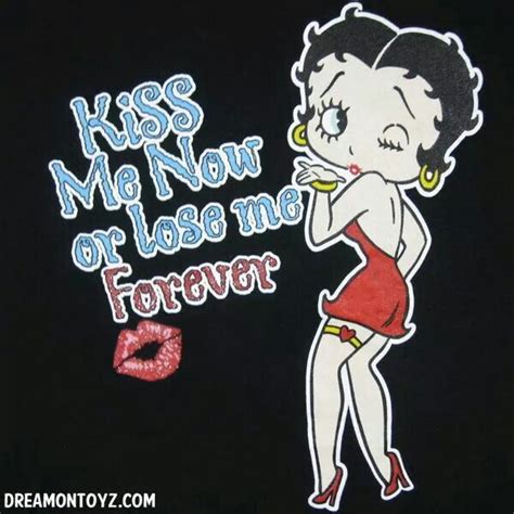 Pin By Stephanie Wikstrom On Betty Boop 2 Betty Boop Boop Kiss Me