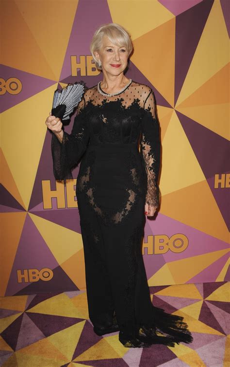 Helen Mirren At Hbo’s Golden Globe Awards After Party In