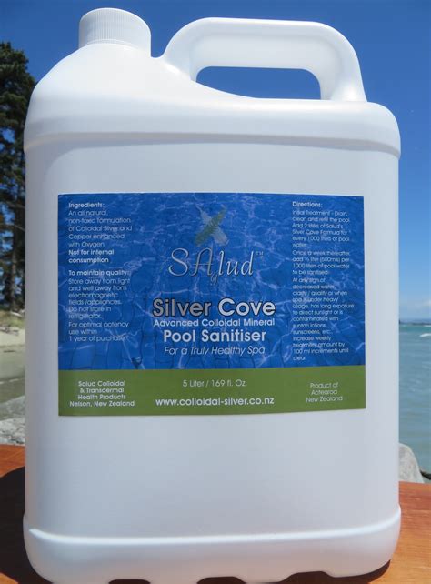 silver cove spa pool sanitiser  litres   subscriber special