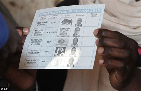 zimbabwe election result robert mugabes party claims landslide