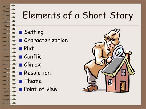 write  short story  english language