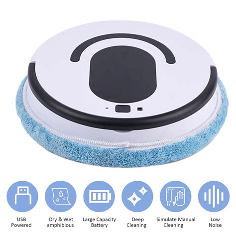 robot vacuum cleaner mopping robot fully automatic mopper powerful suction  noise design usb