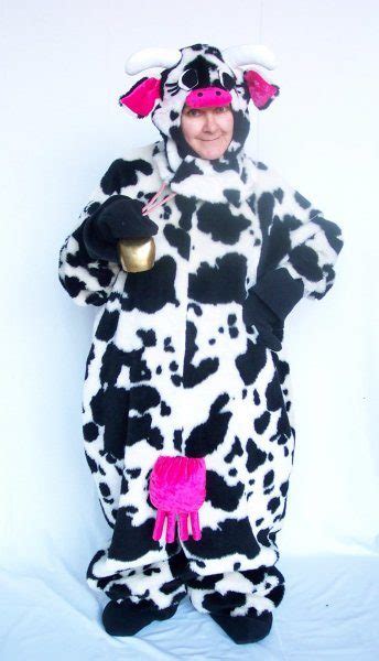 adult cow costume bam bam costume hire