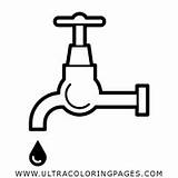 Grifo Faucet Ultracoloringpages sketch template