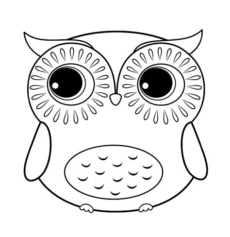 cute owl coloring pages printable  worksheets owl coloring pages