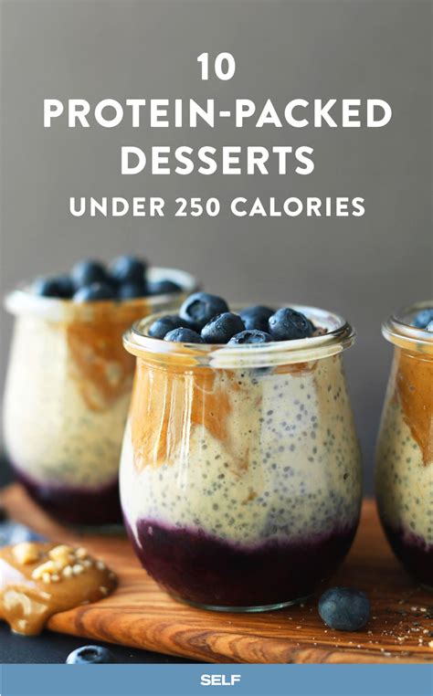 10 Low Calorie Desserts That Are Packed With Protein Self