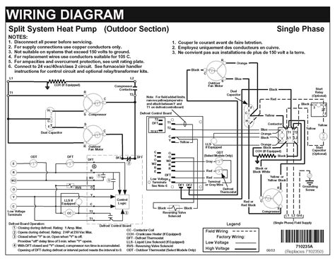 goodman heat pump wiring schematic  wiring diagram