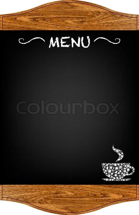 restaurant menu board  gradient mesh isolated  red background