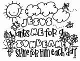 Coloring Pages Lds Sunbeam Clipart Light Confirmation Church Primary Clip Shine Sacrament Printable Jesus Sunbeams Nursery Cliparts Kids Let Ctr sketch template
