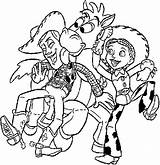 Jessie Coloring Pages Print Toy Story Getcolorings sketch template