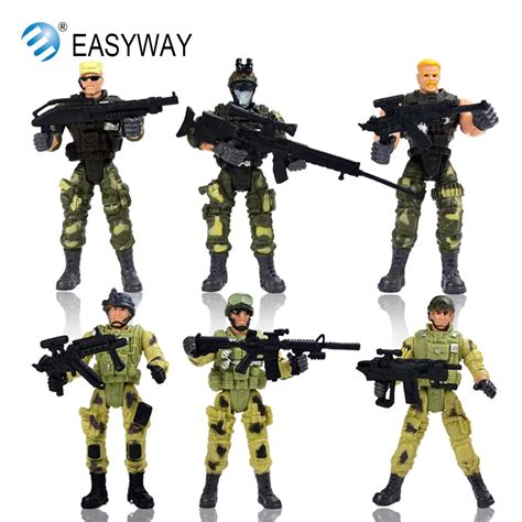 easyway  military action figure mini american soldiers special
