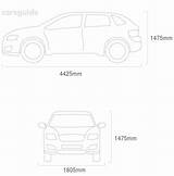 Toyota Cruiser Q30 Infiniti Land Dimensions Carsguide Height Car Model sketch template