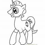 Coloring Gaffer Iac Mane Friendship Pony Coloringpages101 Magic Pages Little sketch template