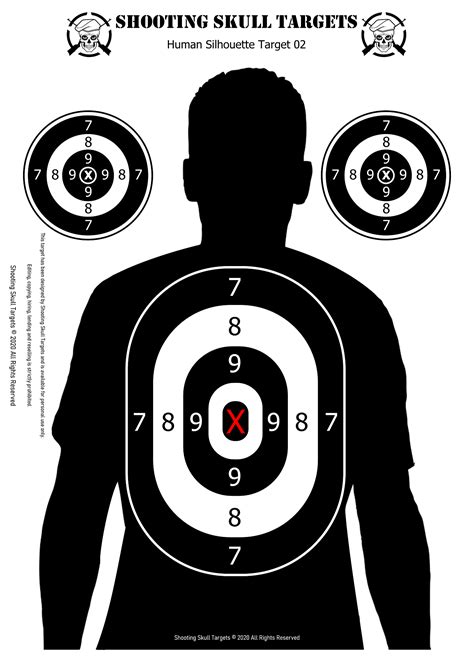 Printable Air Rifle Targets Printable Blank World