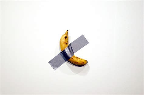 banana duct tape to a wall sells for 120k at art basel