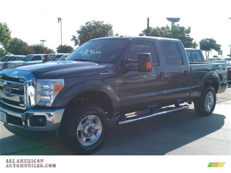 ford  super duty xlt crew cab   magnetic   american automobiles buy