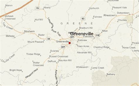greeneville location guide