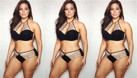 Ashley Graham Looks Confident Af In This Unfiltered Lingerie Photo Self