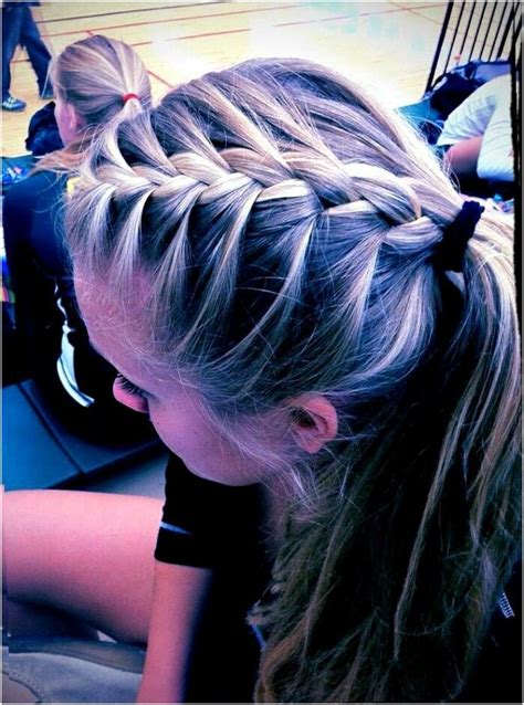 12 Nice Cute Athletic Hairstyles Collection Volleyball Hairstyles