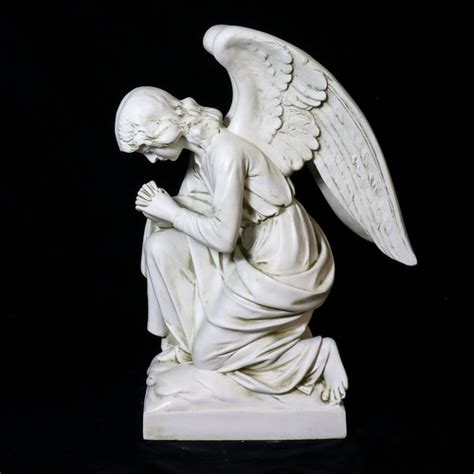 kneeling angel praying orlandi statuary  wholesale catalog