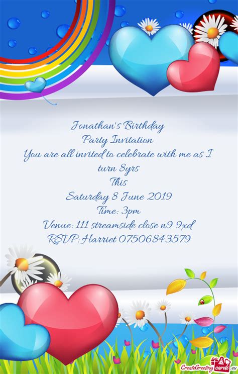party invitation  cards