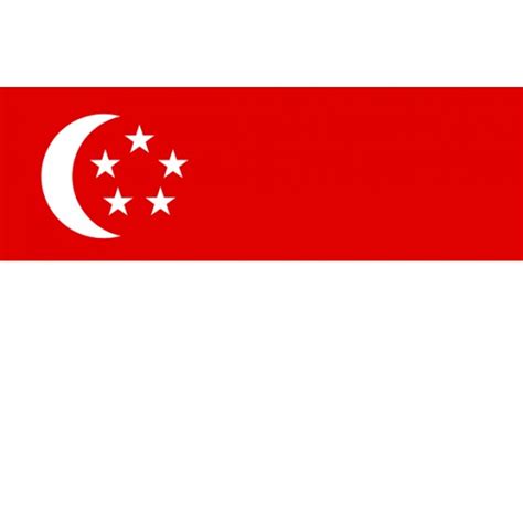 singapour drapeau arts  voyages