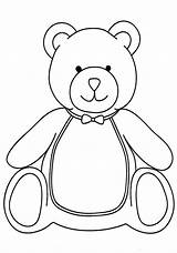 Coloring Pages Teddy Bears sketch template