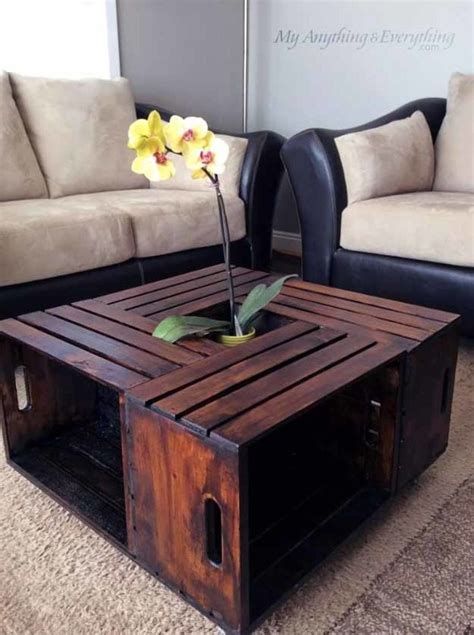 diy wood crate projects  ideas