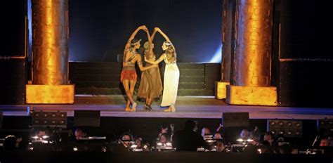 verdi opera egypt verdi aida opera show  giza pyramids