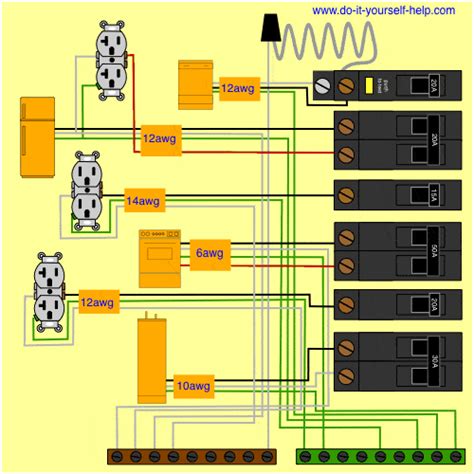 volt breaker wiring diagram