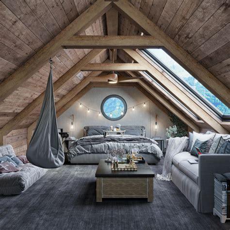gorgeous attic bedrooms       move upstairs