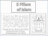 Islam Pillars Kids Resources Activities Choose Board Ca sketch template
