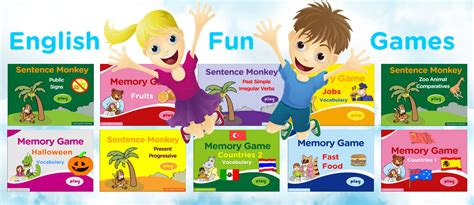 10 great sites with free games for practising english