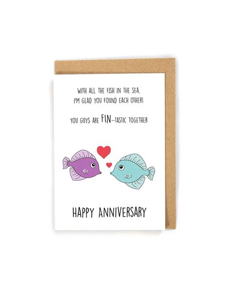anniversary card  couples funny anniversary card etsy