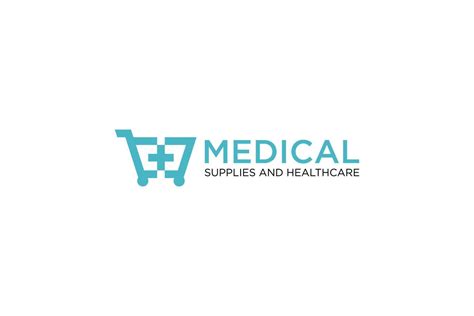 medical supplies logo vector art icons  graphics