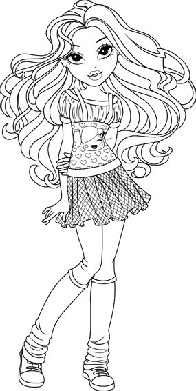 moxie girlz coloring page cool coloring pages coloring pages