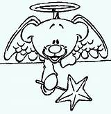 Coloring Pages Christmas Angel Animated Previous sketch template