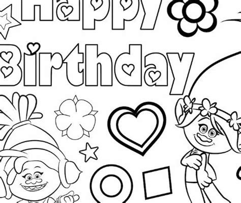 trolls coloring pages coloringpagesonlycom cartoon coloring pages