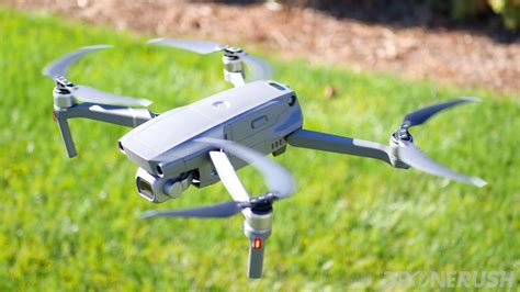 dji mavic  pro flying top drone rush