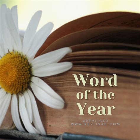 choosing  word   year revlisadcom