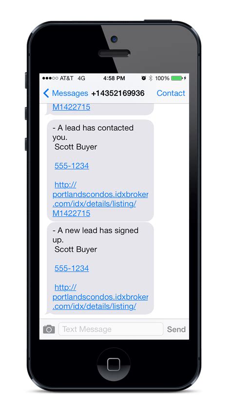 sms  text alerts  idx broker realtycandy wordpress  idx broker