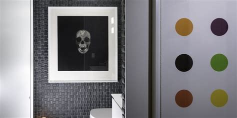 Show Off Your Art Collection—in The Bathroom Wsj