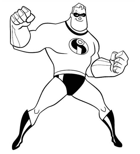 incredibles  coloring pages tisc
